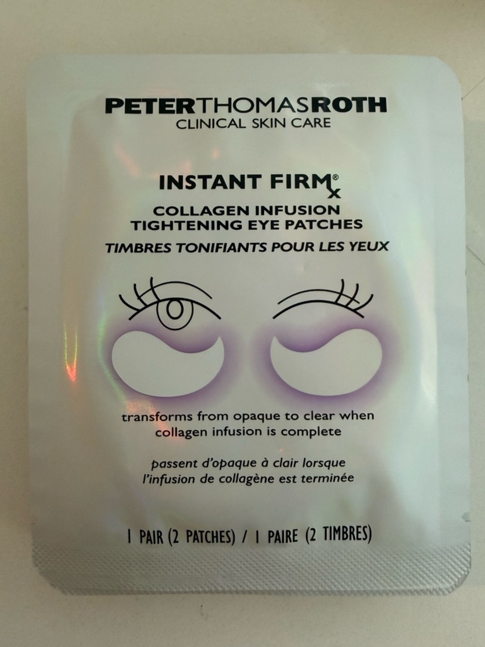 Peter Thomas Roth Instant Firm Collagen Infusion Eye Patches - 6 pairs